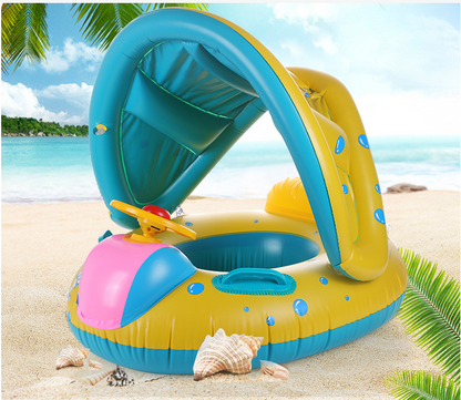 lovwvol New Upgrades Baby Swimming Float Inflatable Infant Floating Kids Swim Pool Accessories Circle Bathing Summer Toys Toddler Rings