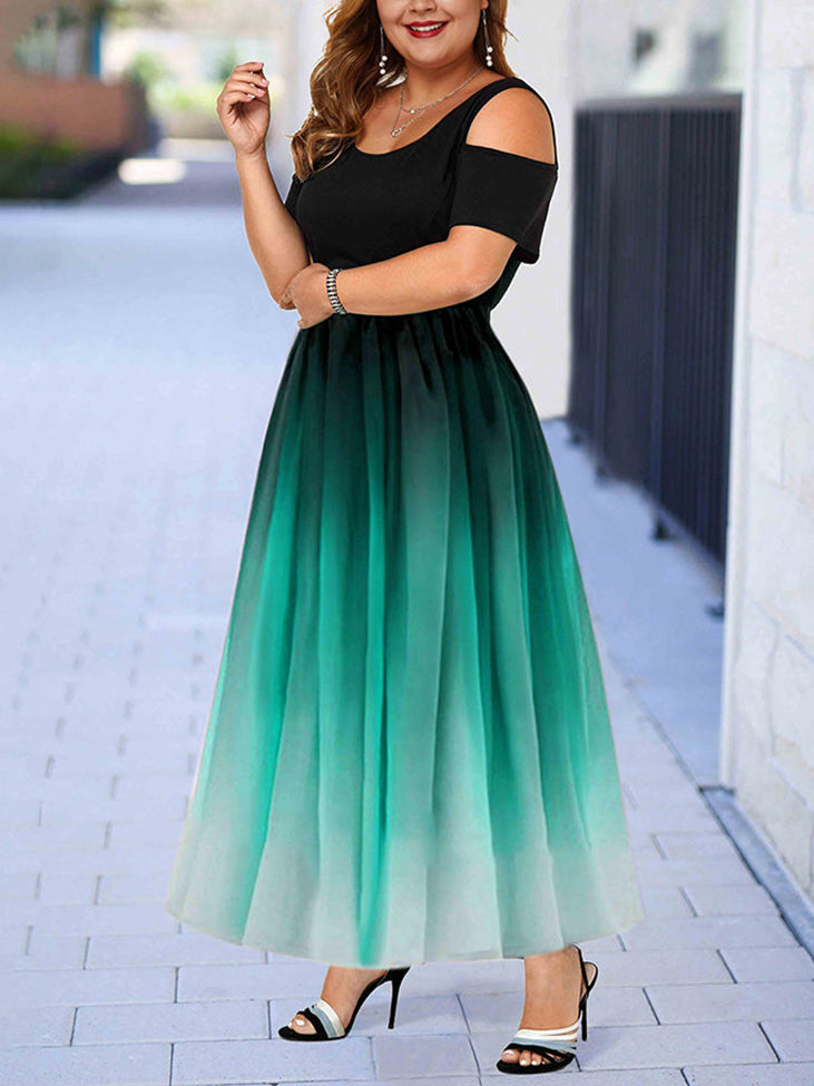 Ombre Maxi Dress