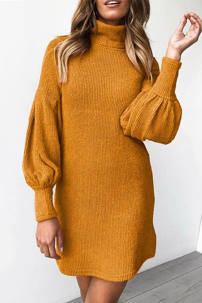 lovwvol O Neck Autumn Sexy Dress(3 Colors)