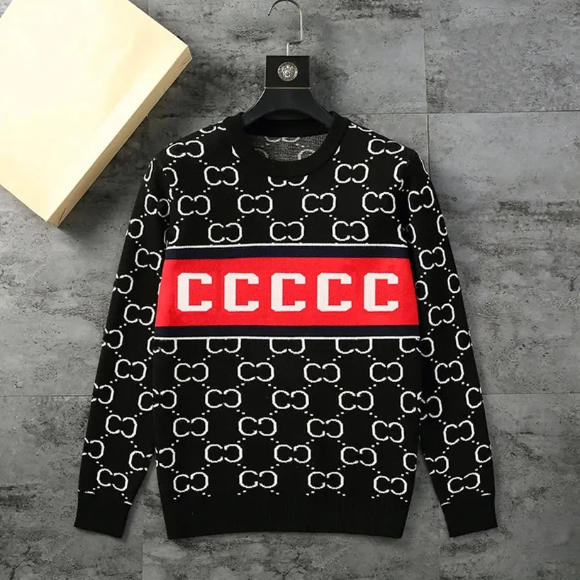 New Europe women and mens designer sweaters retro classic luxury sweatshirt men Arm letter embroidery Round neck comfortable high-quality jumper