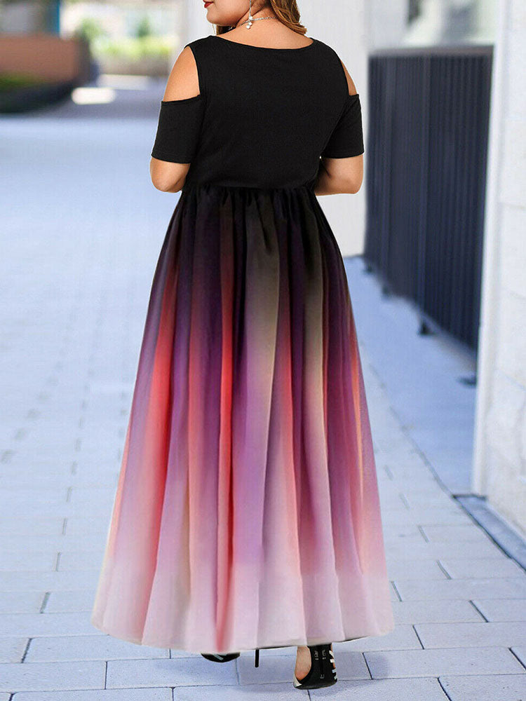 Ombre Maxi Dress