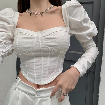 French Summer Corset Top