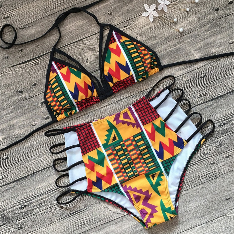 Floral print bikinis new swimwear women swimsuit beach bathing suit maillot de bain femme biquini sexy brazilian bikini set