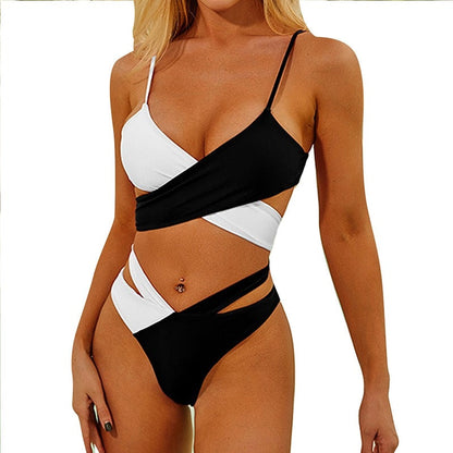 Bandage Swimming Bathing Suit Beachwear Summer Brazilian Bikini Swimwear Women Swimsuit Sexy Push Up Micro Bikinis Set