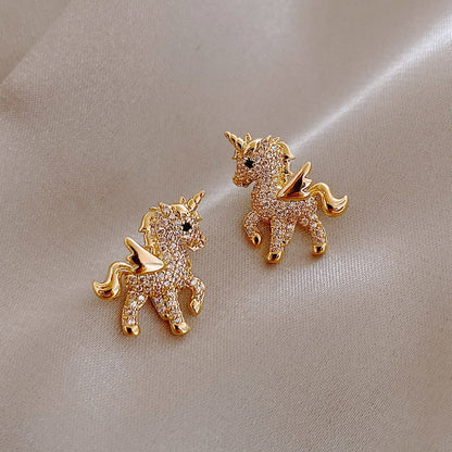 Korean Style Honey Bee Pearl Stud Earrings For Women Exquisite Small Elegant Earring Ladies Wedding Party Birthday Jewelry Gifts