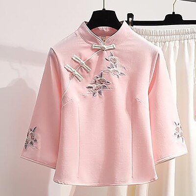 Chinese Style Hooded Stitching Vestido Cheongsam Embroidery Sweatshirt Dress Spring Autumn Women Buckle Thick Harajuku Dresses