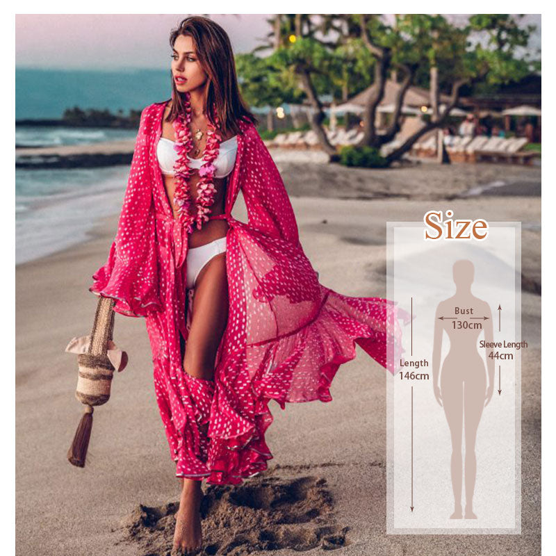 Embroidery Kaftan Beach Tunic Beach Cover up Saida de Praia Swimsuit Women Bikini cover up Pareo Sarong Beachwear Q882