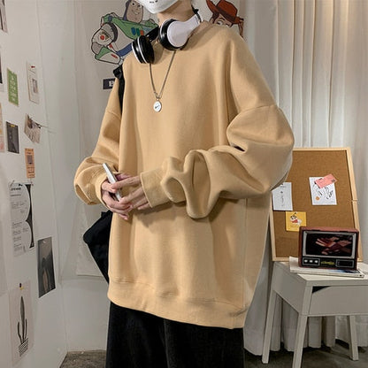 Autumn Woman's Hoodies Oversize Female Loose Cotton Solid Thicken Warm Women Sweatshirts Lady Fashion Plus Size 5XL