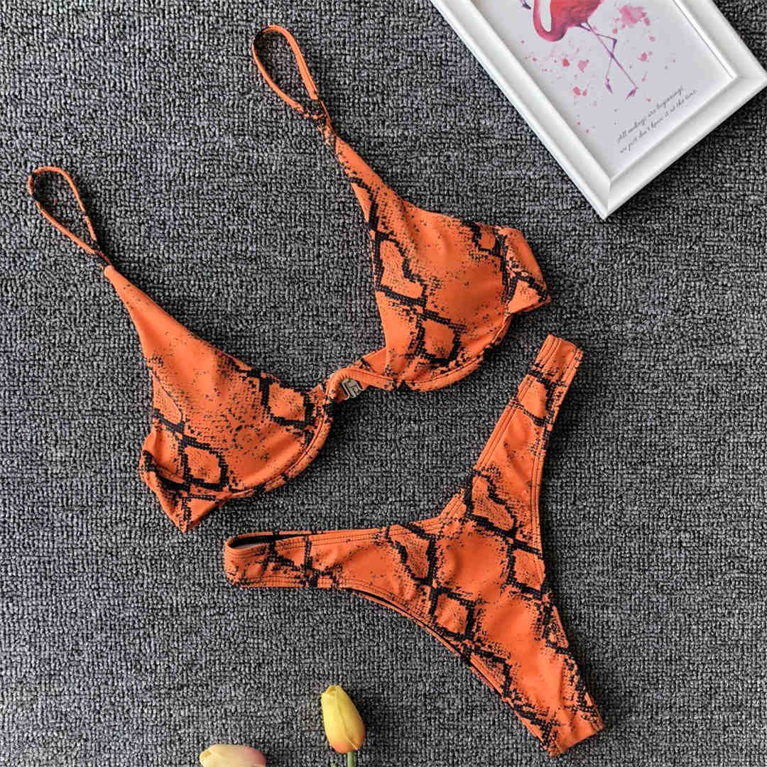 S - XL V-bar Underwired Bikini Female Swimsuit Women Swimwear Two-piece V shape Wire Bikini set Bather Bathing Suit Swim V439