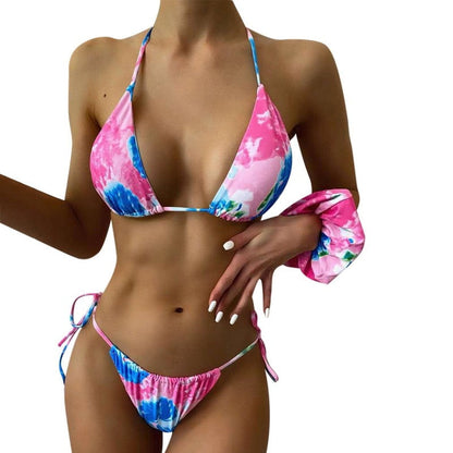 Bandage Swimming Bathing Suit Beachwear Summer Brazilian Bikini Swimwear Women Swimsuit Sexy Push Up Micro Bikinis Set