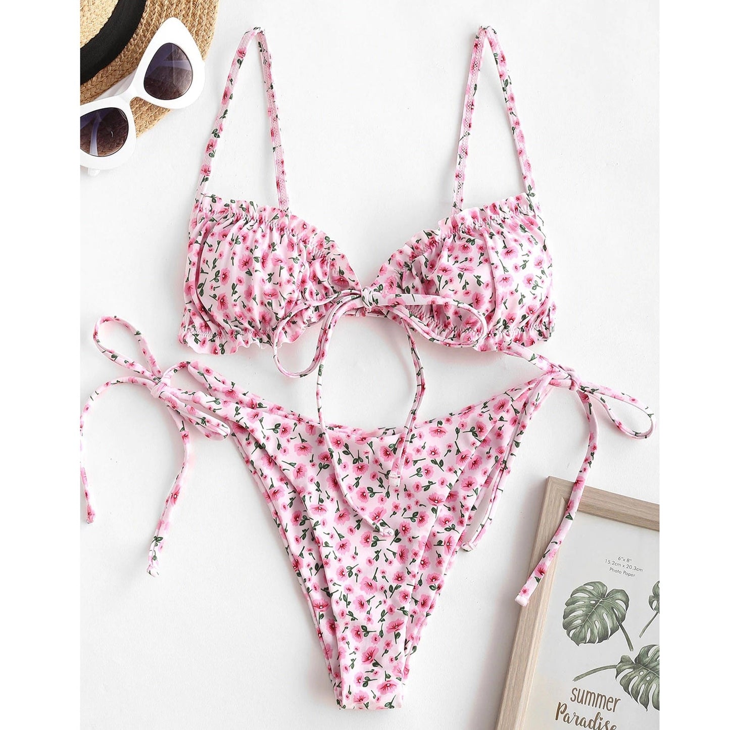 new style summer Women sexy Push-Up Padded Bra Swimsuit Beachwear stroje kapielowe damskie Bikini 2 piece Set Swimwear