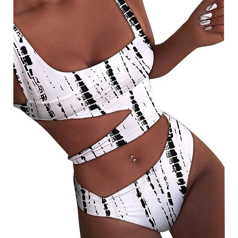 Bandage Swimming Bathing Suit Beachwear Summer Brazilian Bikini Swimwear Women Swimsuit Sexy Push Up Micro Bikinis Set