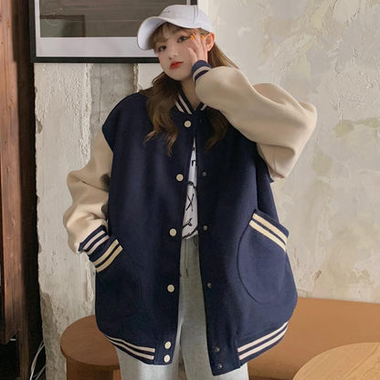 Plus Size Korean Fashion Clothes Cool sweatshirt women Spring New Oversized Hoodies Zip up Tops Casual jacket