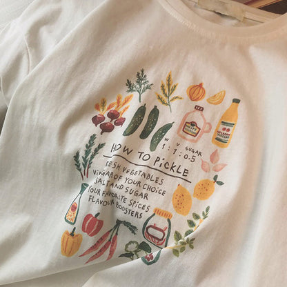 How To Pickle Aesthetic Print Graphic T-Shirt