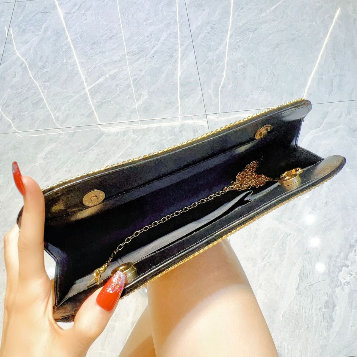 New New high-end velvet niche bag women's bag 2025 shoulder messenger bag party bag dinner bag