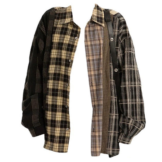 Plaid Oversized Shirt