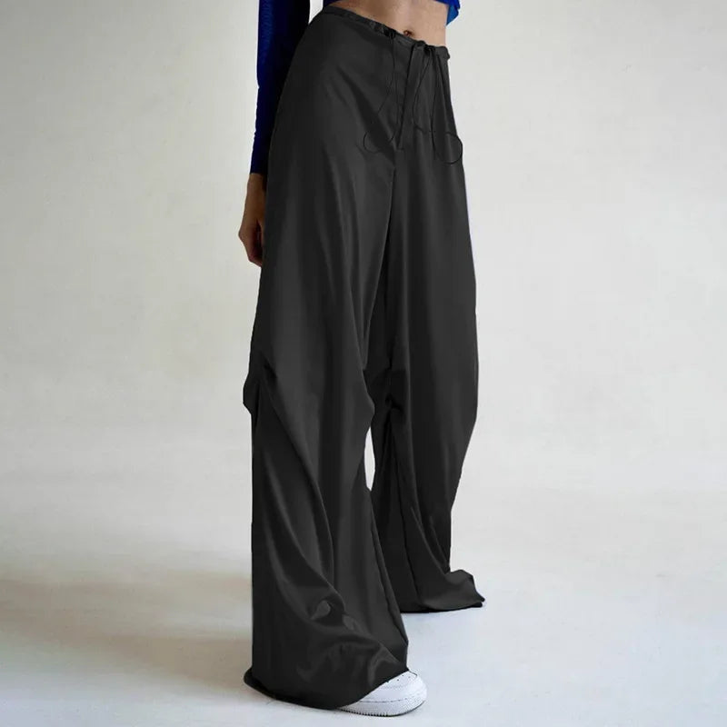 lovwvol  -  Y2k Aesthetic Loose Casual Wide Leg Trousers Elegant Streetwear Grunge Women Pants Japanese Fashion Hgh Waist Mujer Pantalones