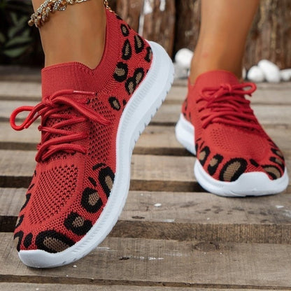 Women's Plus Size Platform Shoes  Autumn New Lace Up Breathable Walking Shoes for Women Outdoor Ladies Casual Sneakers