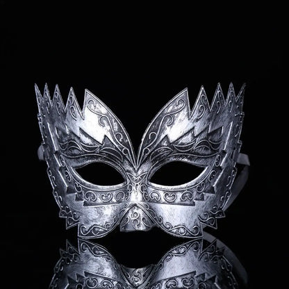 Retro Fashion Plastic Mask Halloween Party Masquerade Decoration Christmas Halloween Dance Cosplay Props