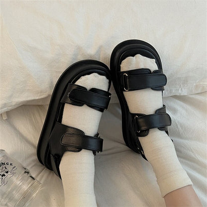 Luxury Summer Sandals Women Shoes Casual Classic New Brand Back Strap Sandals Flats Shoes Open Toe Beach Ladies Sandals Woman