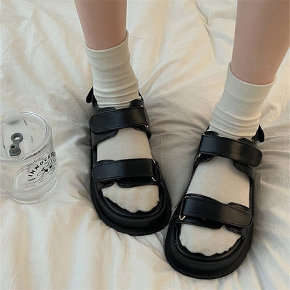 Luxury Summer Sandals Women Shoes Casual Classic New Brand Back Strap Sandals Flats Shoes Open Toe Beach Ladies Sandals Woman