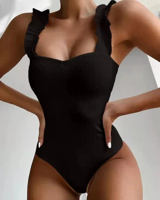 lovwvol   New Women Swimsuit Striped One Piece Backless Swimwear Sexy Slimming Beach Wear Summer Vintage Bathing Suits Bikini