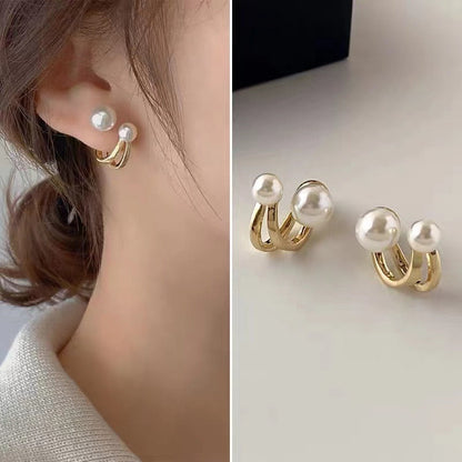 Exquisite Flower Zircon Stud Earrings For Women Leaves Geometric Rhinestone Earring Girl Party Birthday Christmas Jewelry Gifts