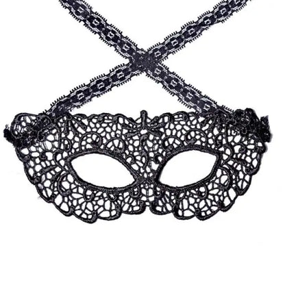 Women Hollow Lace Masquerade Face Mask Sexy Cosplay Prom Party Props Costume Halloween Masquerade Mask Nightclub Queen Eye Mask