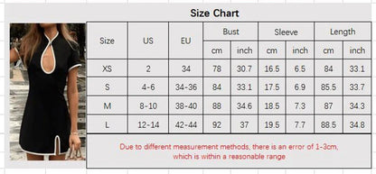 lovwvol  90s Vintage Revamped Cheongsam Dress Women Patchwork Mandarin Collar Keyhole Short Sleeve Dress Summer Mini Bodycon Dress