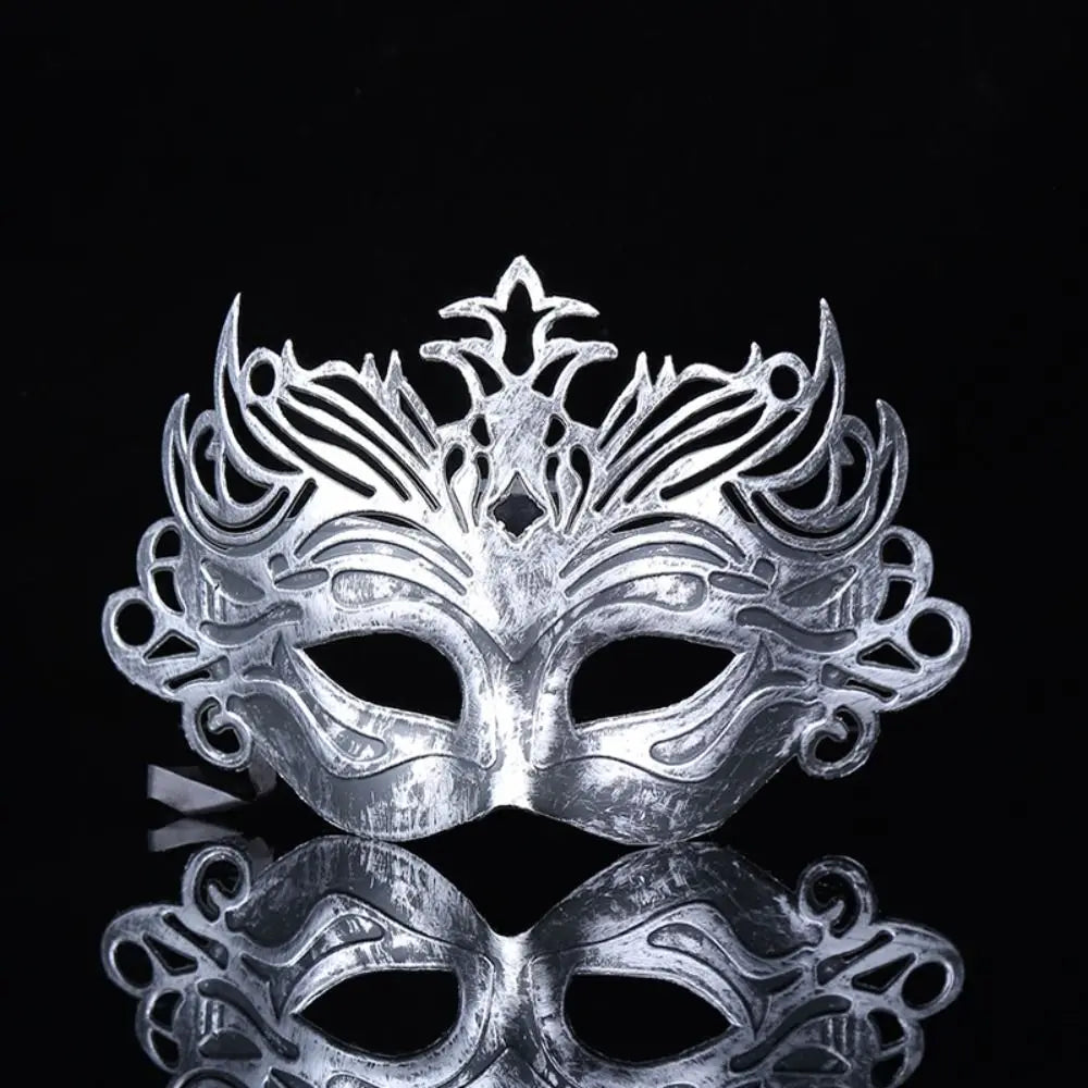 Retro Fashion Plastic Mask Halloween Party Masquerade Decoration Christmas Halloween Dance Cosplay Props