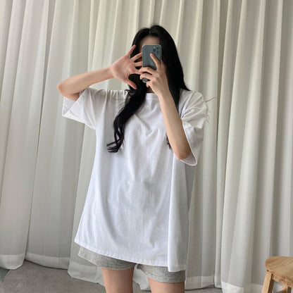 Striped T-shirt Women's New Spring and Autumn Thin Street Loose Long-sleeved Top Fashion Elegant Retro Bottoming Shirt Top