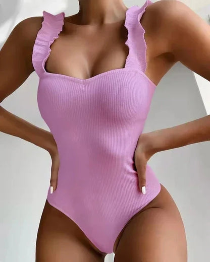 lovwvol   New Women Swimsuit Striped One Piece Backless Swimwear Sexy Slimming Beach Wear Summer Vintage Bathing Suits Bikini