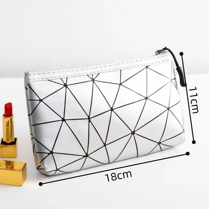 Ins Wind Makeup Bag Simple Portable Makeup Storage Bag Clutch Travel Storage Bag Girl