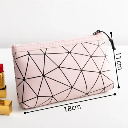 Ins Wind Makeup Bag Simple Portable Makeup Storage Bag Clutch Travel Storage Bag Girl