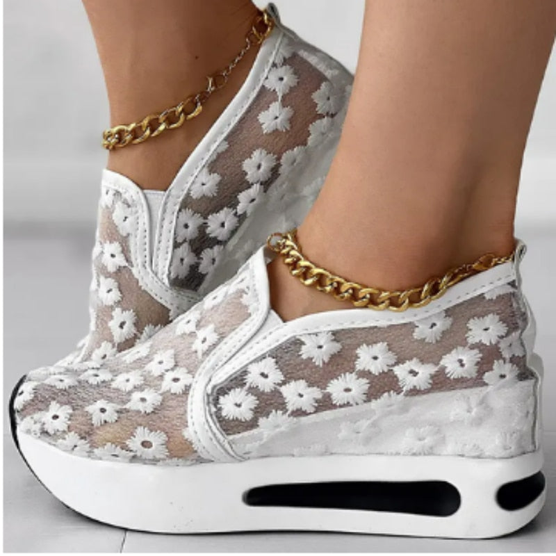 Muffin Sequin Slip-On Espadrilles