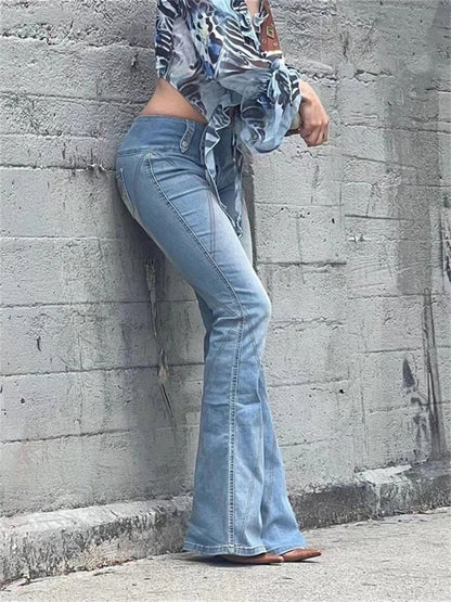 lovwvol   Washed High Waisted Jeans Women Bodycon Belt Casual Denim For Ladies Slim Fit Vintage Fashion Woman Vaqueros Mujer