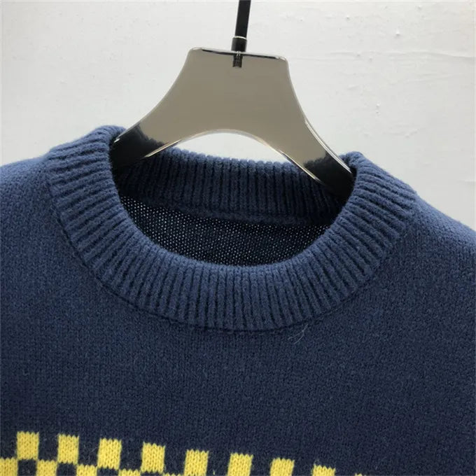 New Europe women and mens designer sweaters retro classic luxury sweatshirt men Arm letter embroidery Round neck comfortable high-quality jumper024