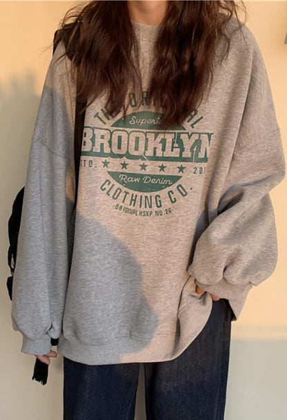 Brooklyn Graphic Crew Sweatshirt