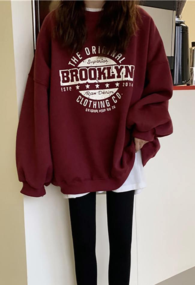 Brooklyn Graphic Crew Sweatshirt