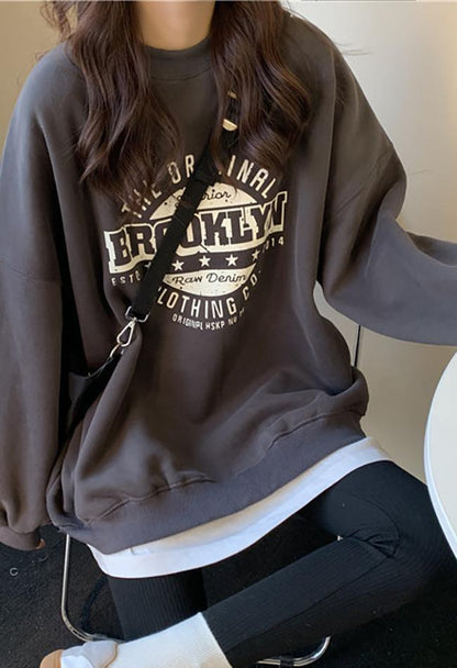 Brooklyn Graphic Crew Sweatshirt