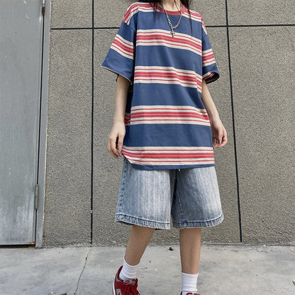 Downtown Girl Striped T-Shirt