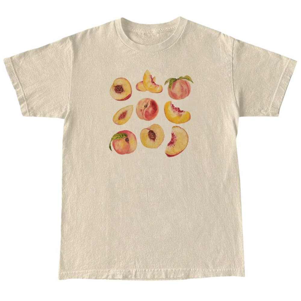 Peach Graphic T-Shirt