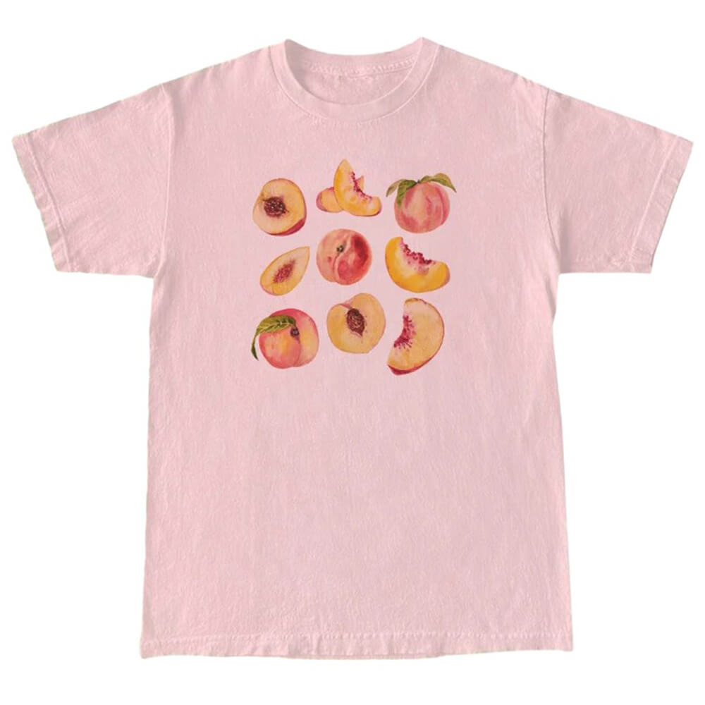 Peach Graphic T-Shirt