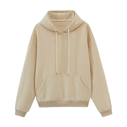 toppies Womens Tracksuits Hooded Sweatshirts Autumn Winter Fleece Oversize Hoodies Solid Pullovers Jackets Unisex Couple