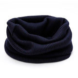 Lovwvol Winter Warm Cashmere Scarves Unisex Elastic Wool Knit Ring Neck Scarf Snood Female Thicken Windproof Cycling Driving Pullove