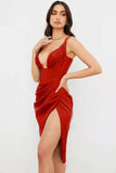 Hnewly High Quality Satin Bodycon Dress Women Party Dress New Arrival Robe Summer Sexy Dress Celebrity Evening Club Night Dresses Valentines Day