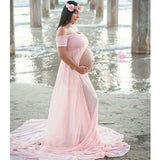 Lovwvol Maternity Dresses For Photo Shoots Chiffon Pregnancy Dress Photography Props Maxi Gown Dresses For Pregnant Women Clothes Valentine's Day