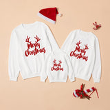 Lovwvol Christmas Sweater Family Parent-Child Sleepwear Christmas Family Look New Year Family Matching Outfits Pajamas
