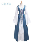 Lovwvol S-6XL Medieval Punk Dress Cosplay Halloween Costumes Women Palace Carnival Party Disguise Princess Female Victorian Vestido Robe