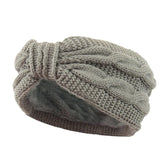 Lovwvol Wide Knitting Woolen Headband Winter Warm Ear Women Thicken Turban Hair Accessories Girl Hair Band Headwraps Ear Warmer